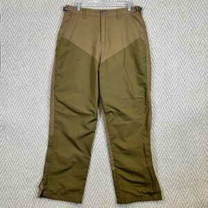 Vtg Pella Bird n Lite Pants Mens Medium Brown Hunting Khaki Upland Field